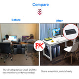 HDMI-compatible 4K*2K KVM Switch Splitter 2-Port HDTV USB Plug And Play for Shared Monitor Keyboard And Mouse Notebook Printer