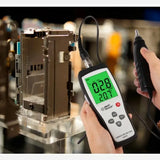 Digital Vibration Meter Vibrometer Handheld Tester with Acceleration Velocity Measurement