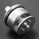 41MM Motorcycle Front Shock Absorber Screw Fork Cover Cap Preload Adjusters Bolts for Honda CB400(Silver)