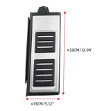 LHD Gas Brake Foot Rest Pedals For E-TRON A6 E-TRON Q6 E-TRON Q8 E-TRON 2025 2026 Pedal Cover Pad