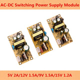 1 PC AC-DC 5/9/12/15V 2A1.5A1.2A Switching Power Supply Module Bare Circuit AC 100-240V To 5V9V12V15V Board Regulator For Repair
