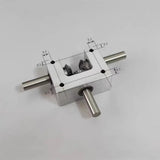 1 Spiral Bevel Gear Small Dual Output Shaft Converter for Precision Mechanical Applications