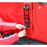Suitable for Jeep JEEP Wrangler Specific Door Pedals Foldable Doors Roof Mounted Modifications Exterior Decoration