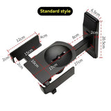 1Pcs Sound Speaker Wall Mount Speaker Bracket Hanger Adjustable Angle Surrounding Wall Hanging Rack Hifi Bookshelf Box