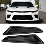 Bonnet Air Vent Inlet Decoration Hood Cover Trim Fit for Chevy Camaro LT/LS/RS 2016‑2020