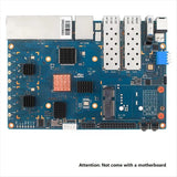 (A32M) For Banana Pi R3 Aluminum Case Protective Shell with Heat Sink and Antenna, BPI-R3 Development Board Case Kit