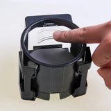 2 in 1 Car Drink Stand Universal Automotive Cell Phone Drink Holder Adjustable Compatible with Most Smartphones and Cups