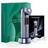 Household Facial Vibration Massager Hot Cold Intelligence Microcurrent Beauty Device Rechargeable Photon Rejuvenation Devices