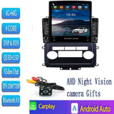 For Tesla Style 2 Din Android 14.0 Car Radio For Nissan Frontier Xterra 2009-2012 Multimedia Video Player GPS Stereo Carplay RDS