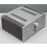 Precision Full Aluminum Amplifier Chassis Case with Dual-Side Heatsink 240x211x120mm