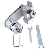 ABWG-Mini Aluminum Table Saw Lifting Spindle DIY Cutting Polishing