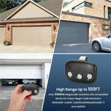 For MCT3 Megacode Compatible 1Pack LPWKP/MDTK& 2Pack Linear Garage Door Opener Remote Keypad System