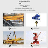 Dual Rocker F24-60 Tower Crane Wireless Remote Control 6 Buttons Waterproof Dustproof Industrial Strength New Model
