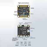 F4100 V4 FPV Stack FC&ESC F405 V4 Flight Controller 100A AM32 38S ESC DSHOT600 For FPV Racing Drone