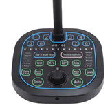 Sound Changer USB Type C Multifunction Handheld Microphone Voice Changer High Device Compatibility 16 Sound Effects for Laptop
