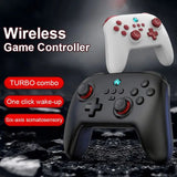 Adjustable Vibration Wireless Pro Controller Six-axis Vibration Anti Slip PC Gaming Controller for Switch/PC/Steam/iOS/Android