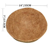 Coconut Palm Cushion For Plastic Flower Pot Square Gardening Mix Soil Lock Design Mat Flower Pot Plant Change Cushion