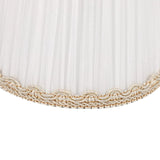 Chandelier Shades,ONLY For Candle Bulbs,Clip-On Fitter Lamp Shades,Set Of 6, White