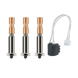 E-Easy To Use-Upgrade Nozzle Replacement For Anycubic Kobra 3 Max- Kobr 3 Max Hotend Compatible Nozzles Throat Sizes Of 0.4Mm, 0