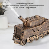 300ml Essential Oil Diffuser Tank Shape Air Humidifer Quiet Aromatherapy Diffuser Cool Mist Humidifier with 2h 8h Timer