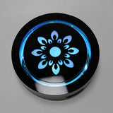 Water laser lamp holder USB rechargeable stone sand color laser force field tray