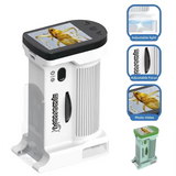 New Children's Electron Microscope 1000X Science Experiment Equipment Handheld Mini Pocket Microscope With LED Lig