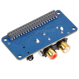 PCM5122 I2S DAC HIFI Sound Card for Raspberry Pi 5/4/Zero, Plug and Play Hi-Fi Audio Shield Board