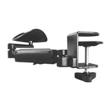 Multifunction Arm Rest Support for Desk Durable Adjustable Wrist Support for Computer Chair Mount Keyboard Armrest Mouse Tray