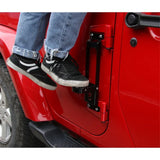 Suitable for Jeep JEEP Wrangler Specific Door Pedals Foldable Doors Roof Mounted Modifications Exterior Decoration