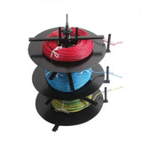 1/2/3/4 Layers Rotary Wires Feeder Tools Cable Coil Feeding Machine Rotating Disc for Wires Stripping Cutting Machine
