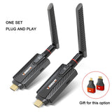 5G 200M Wireless HDMI Video Audio Transmitter Receiver Extender Display Adapter Support 1 TX 2 RX TV Box PC To Monitor Projector
