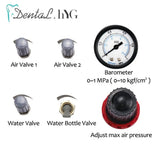 Premium Portable Turbine Unit with Weak Suction Lab Equipment Air Unit with 2 Spare Handpiece Tubes Teeth Whitening