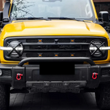 Car Front Accessories For GWM Tank 300 2021-2024 Headlight Cover Trim Decorative Frame