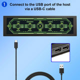 9.16inch 462x1920 Bar IPS LCD Monitor for PC Case DIY CPU GPU Theme Display
