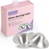 High Quality 999 Silver Nursing Cups Nipple Shields for Newborn Breastfeeding Soothe Baby with Comfortable Design Best Tool