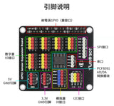 Raspberry Pi AD Expansion Board - AD/DA Analog-Digital Input Conversion Module for 4B/3B+