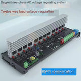 12-Channel AC Voltage Regulating Multi-Channel Power Regulator 485 Communication Constant Voltage Temperature Control Solid Stat