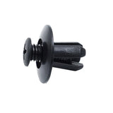 Universal 8Mm Car Buckle 50Pcs Plastic Expansion Through Screw Buckle For Bumper Leaf,For Mudguard, Trunk