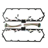 Valve Cover Gasket Set F81Z-6584-AA W/Harness Glow Plug For Ford 7.3L Powerstroke 99-03 F4TZ-12A342-BA F81Z6584AA