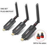 5G 200M Wireless HDMI Video Audio Transmitter Receiver Extender Display Adapter Support 1 TX 2 RX TV Box PC To Monitor Projector