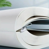High Quality PU Soft Cover Notebook 368 Sheets A5 Notepad Blank Inner Page Thick Sketchbook School Office