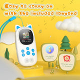 Cute Design MP3 Player for Kids with HD Speaker, 32GB Bluetooth 5.0 Kids Mp3 Player, with FM Radio, Voice Recorder