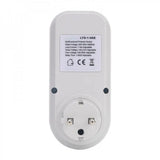 220V Overvoltage And Undervoltage Protector Electronic Multifunctional Protector Socket 16A Large Screen Display Metering Socket