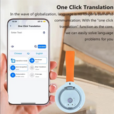 Smart AI Translator Magnetic 138 Languages Simultaneous Interpretation Voice Call Text Photo Video