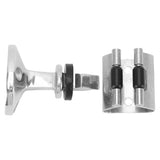 Door Catch Holder with Bracket 316 Stainless Steel Polished Marine Grade Polished Door Stopper for Boat Yacht RV Caravan