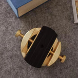 360° Rotating Dual-Axis Brass Seal Carving Clamp Sound-Absorbing Solid Wood Engraving Fixation Tool with Non-Slip Base