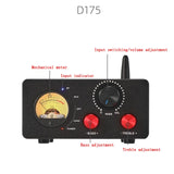 D175 TPA3251 Bluetooth 5.1 Stereo Amplifier with Optical/Coaxial Input and VU Meter Display
