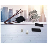 ERR117 Connector Range Burner Receptacle Kit 4Set For Stove Connection 5303935058 For Whirlpool Kenmore