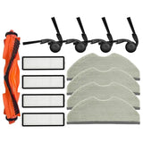 For Xiaomi Robot Vacuum Replacement Parts- Main Roller, Side Brush, Mop Cloth, Dust Bag For Models S40/OV81 Accesso
