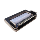 Accurately cut 1-inch bamboo soap slicer, hand-made soap with multiple wires, manual soap cutter cut 1-12 strips accurately